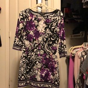 White House black market tunic top small